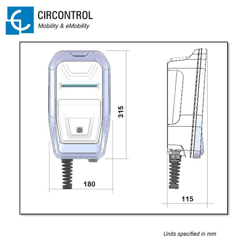 Circontrol eHome 7.4kW EV Charger